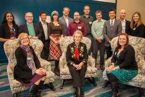 The Frist Center for Autism and Innovation leadership and conference coordinators with Temple Grandin