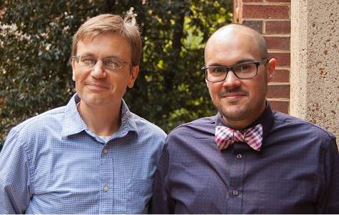 From left, TRIAD Executive Director Zack Warren, Ph.D., and TRIAD Director Pablo Juarez, M.Ed., BCBA.