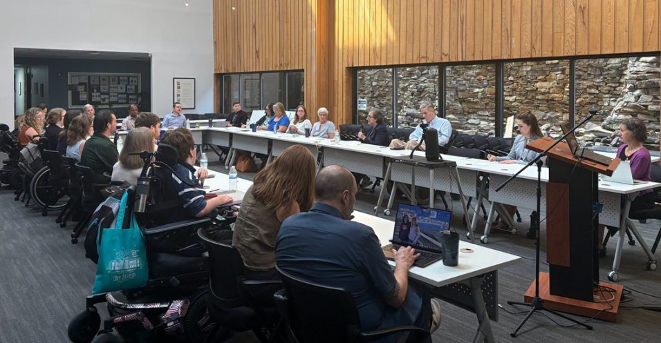 U.S. Access Board accessibility roundtable at Vanderbilt Kennedy Center.